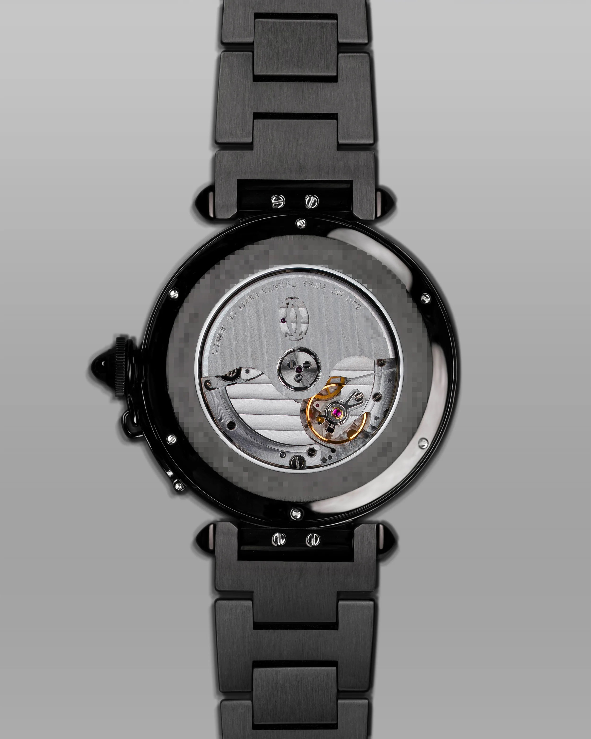 Contemporary bespoke watch transformation with bold geometry — Alter Geneva, Geneva workshop