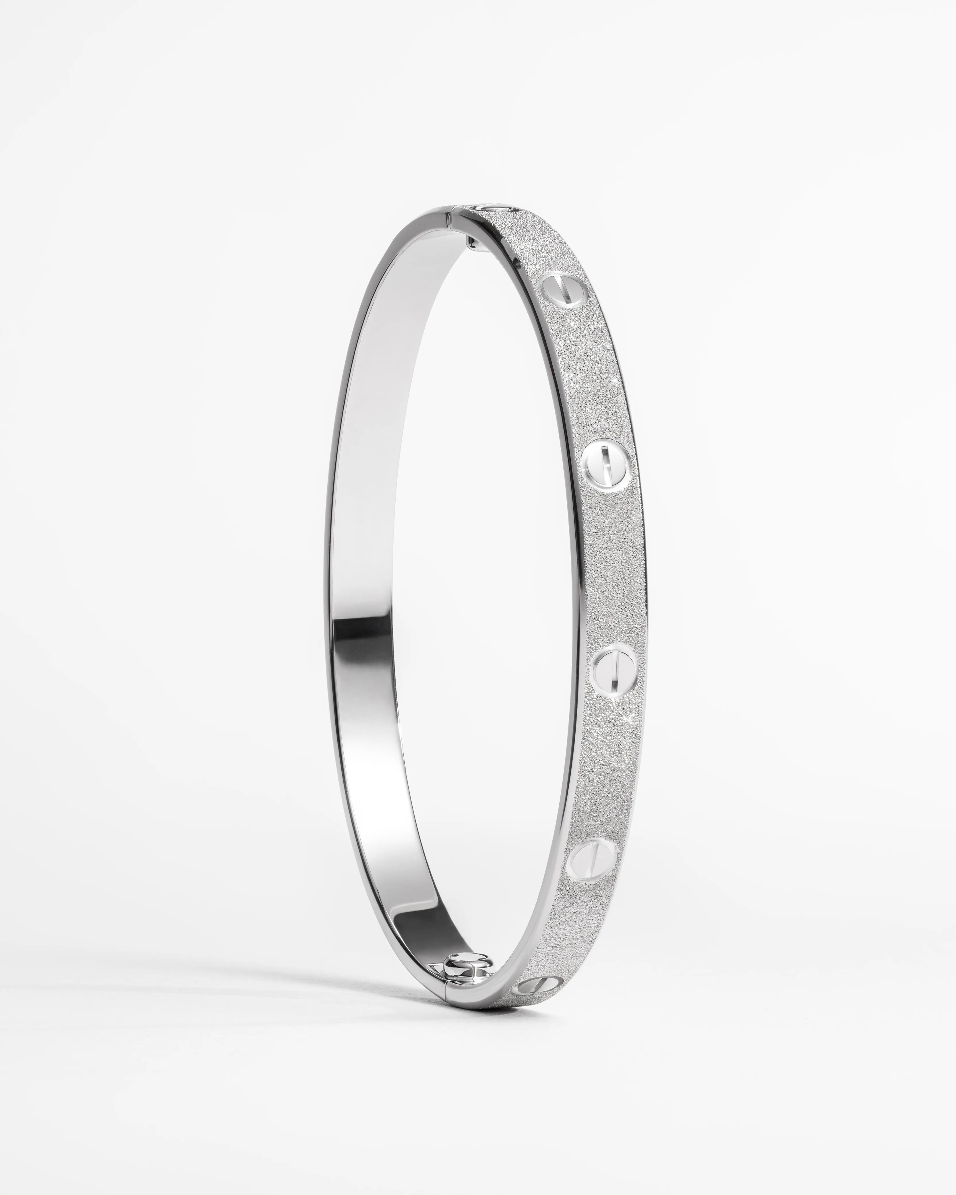 Hand-hammered bespoke watch bracelets, each individually textured — Alter Geneva, Geneva workshop